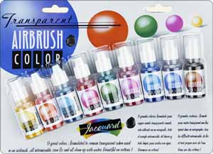 Transparent Airbrush exciter pack