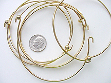 Gold Color Plated Bangle (bracelet)